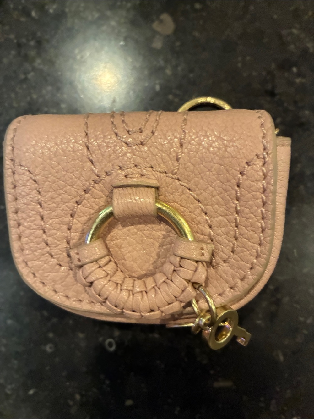 See By Chloe Mini Bag in Blush Pink with Gold Hardware